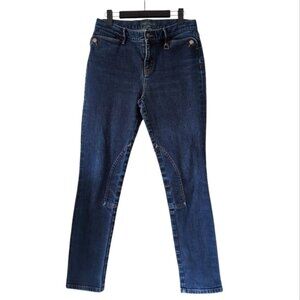 Ralph Lauren Equestrian Riding Style Straight Preppy Country High Rise Jeans 6